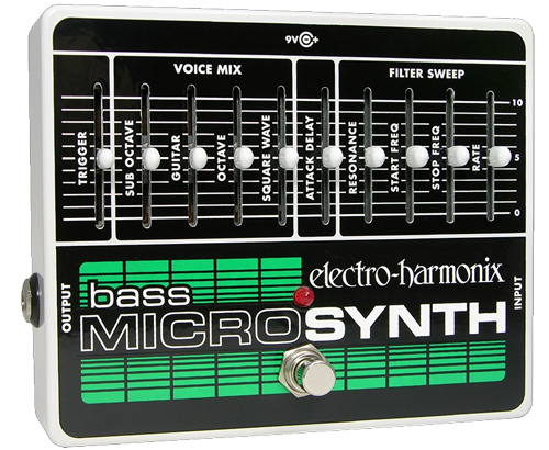 Electro-Harmonix Bass MicroSynth Guitar Effects Pedal