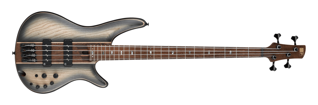 Ibanez SR1340B-DWF SR Premium 4-String Electric Bass with Gig Bag (Dual Shadow Burst Flat)