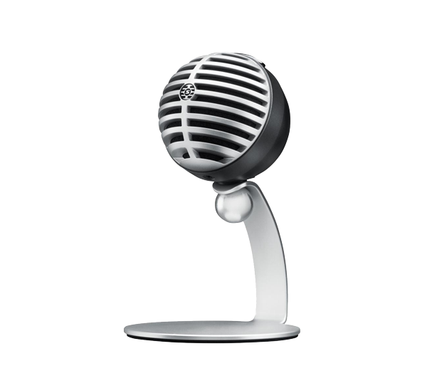 Shure MV5-DIG MOTIV MV5 Digital Condenser Microphone (Grey/Silver)