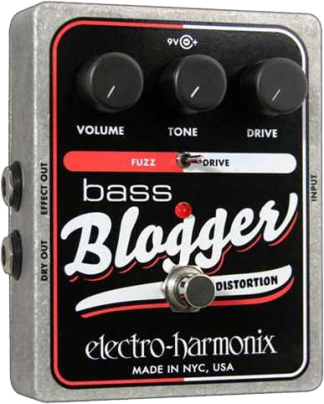 Electro-Harmonix Bass Blogger Distortion Guitar Effects Pedal