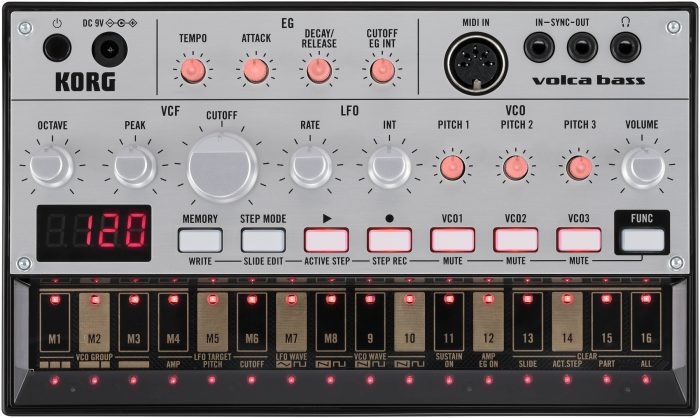 Korg Volca Bass Analogue Bass Machine - Metro Sound & Music