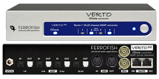 Ferrofish Verto 32 32-Channel ADAT/Dante Converter