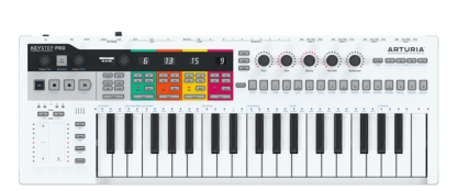 Arturia KeyStep Pro 37-Key Keyboard USB MIDI Controller & Step Sequencer