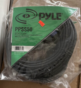 Pyle PPSS50 Speakon Male to Male 50 feet 12 Gauge Speaker Cable