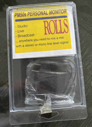 Rolls PM50s Personal Monitor Microphone Amplifier