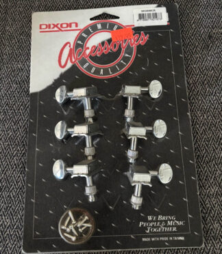Dixon SKG648CR Guiter Machine Heads Set Tuning Pegs