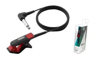 Korg CM-200 Contact Clip-On Instrument Microphone (Red)