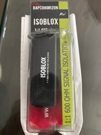 RapCo IsoBlox 600OHM 1:1 Signal InLine Isolation for XLR Microphones
