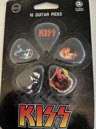 Planet Waves Kiss Alive II 10 Guitar Picks 1CBK4-10K3