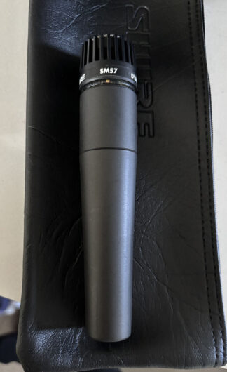 Shure SM57 Instrument Dynamic Microphone Lo Z