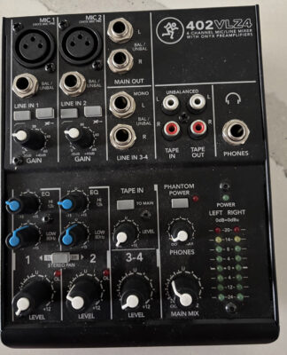 Mackie 402VLZ4 4-channel Audio Mixer