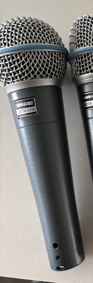 Shure Beta 58A Dynamic Supercardioid Vocal Microphone