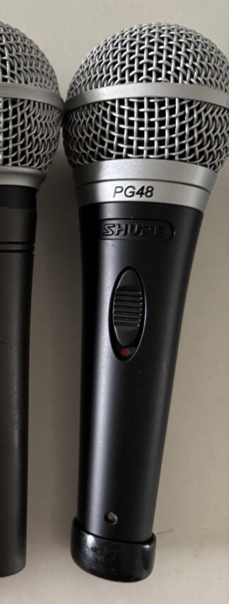 Shure PG48 Dynamic Vocal Microphone with On/Off Switch