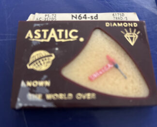 Astatic N64-sd PS-72 AC-357DS 617SD Stylus/Needle